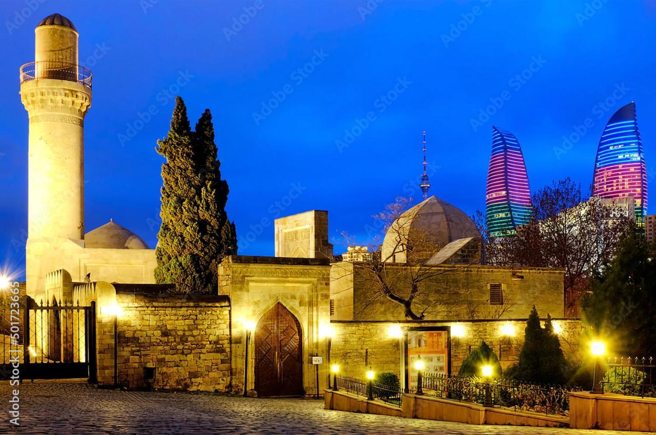 La Villa Hotel Old Baku Kültér fotó